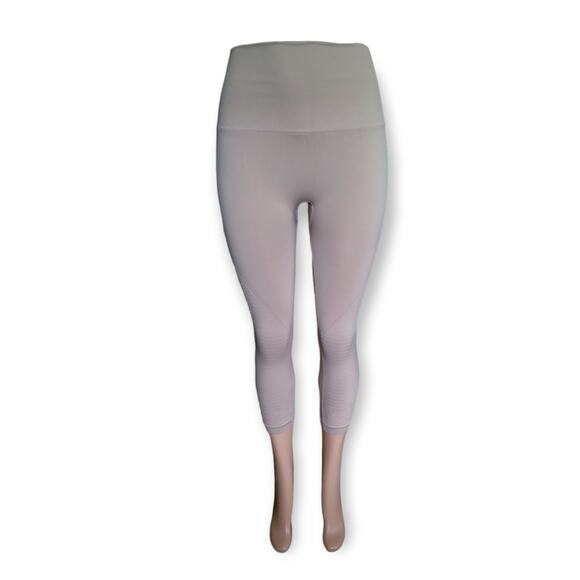 Gymshark Energy Seamless Leggings Nude Beige Small High-Waisted Workout‎ - Picture 1 of 10
